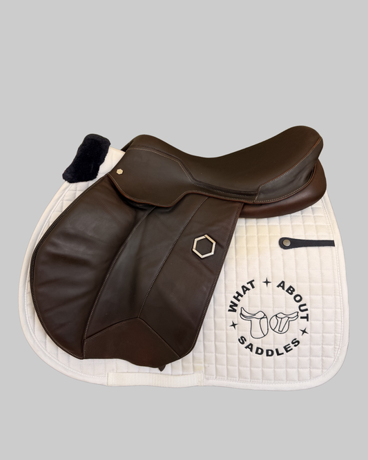 Flex-On Jumping Saddle — 17.5" — Dark Brown (2021)