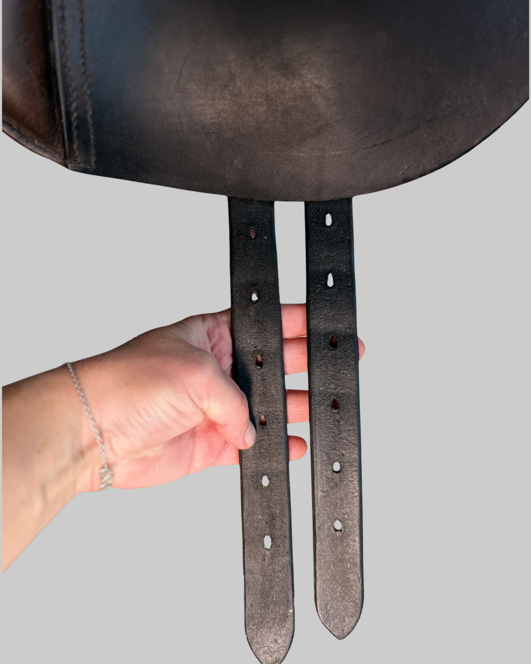Hastilow Dressage Saddle — 17.5" — Brown — Spring Tree