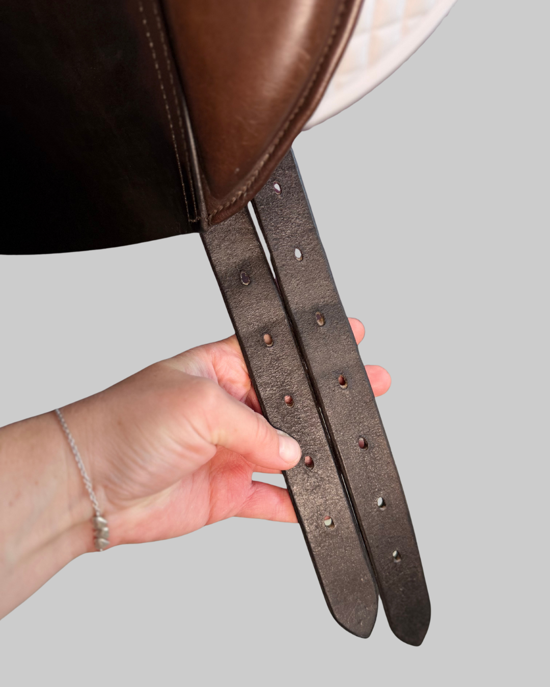 Hastilow Dressage Saddle — 17.5" — Brown — Spring Tree