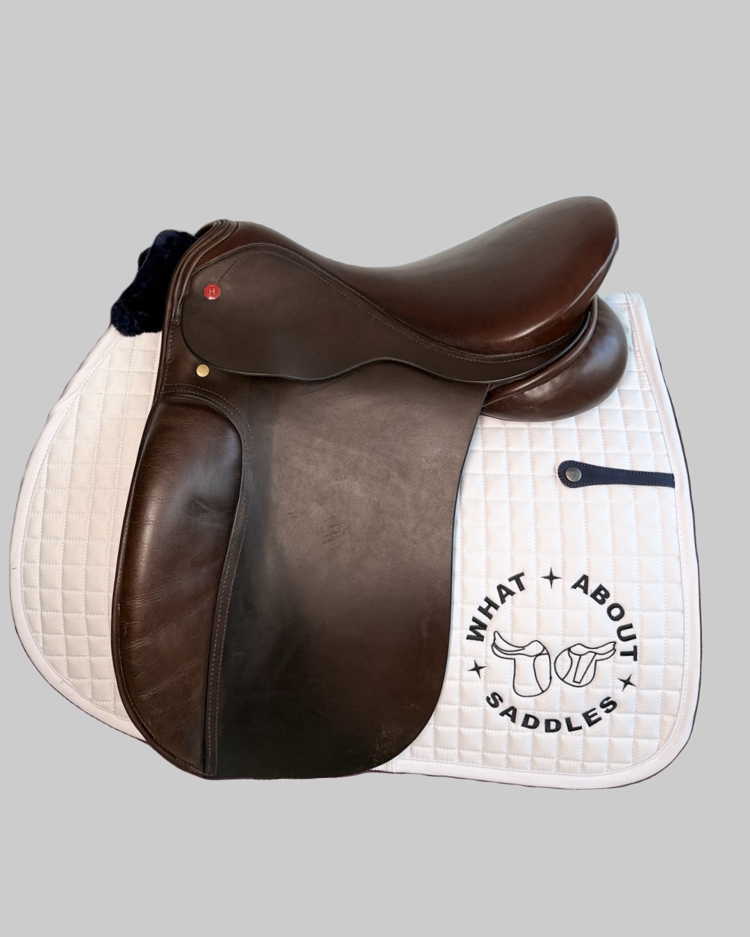 Hastilow Dressage Saddle — 17.5" — Brown — Spring Tree