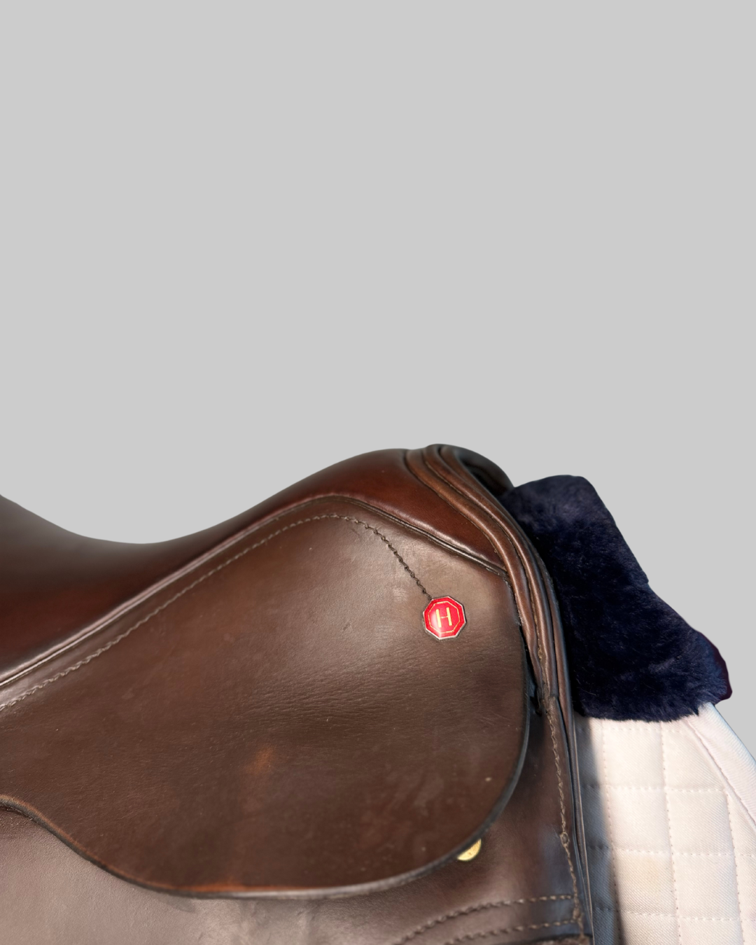 Hastilow Dressage Saddle — 17.5" — Brown — Spring Tree